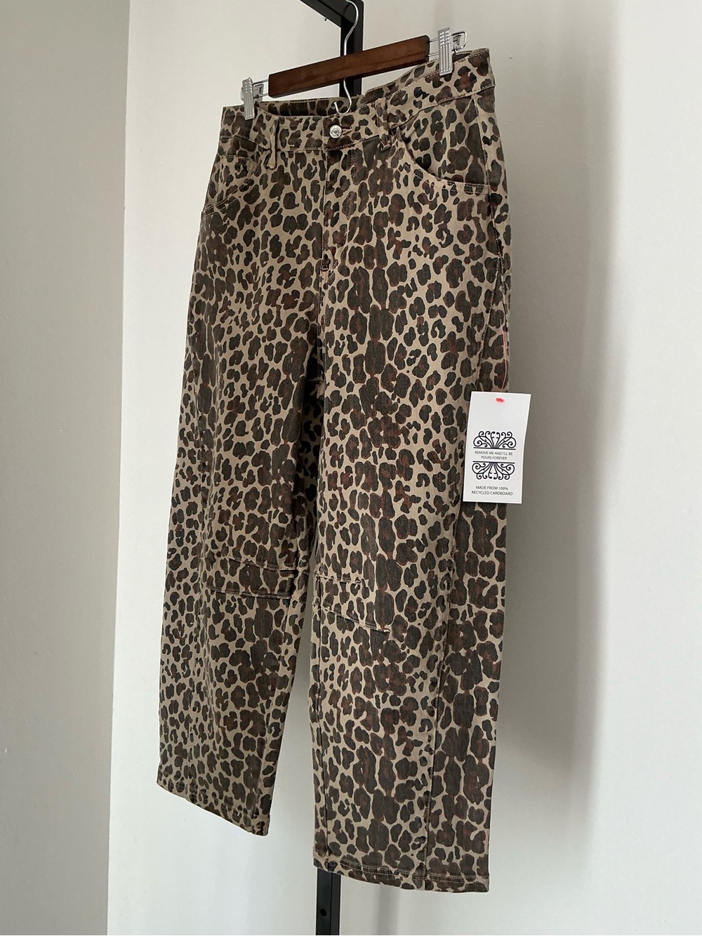 🆕 Never Fully Dressed | Leopard Barrel Jeans